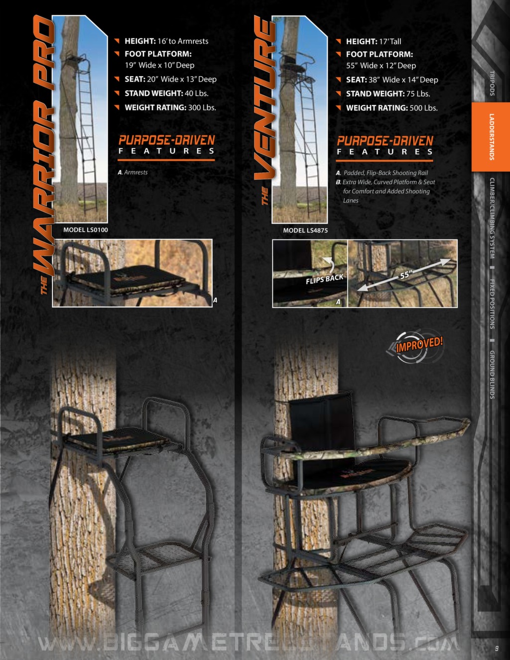 Big Game Treestands Product Catalog Big Game Treestands