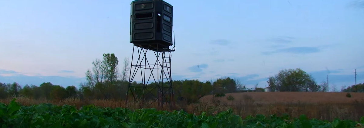hunting blinds in food plot locations most food plotters miss | Big Game Tree Stands