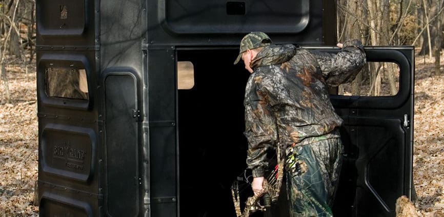 box blinds bow hunting | Big Game Tree Stands