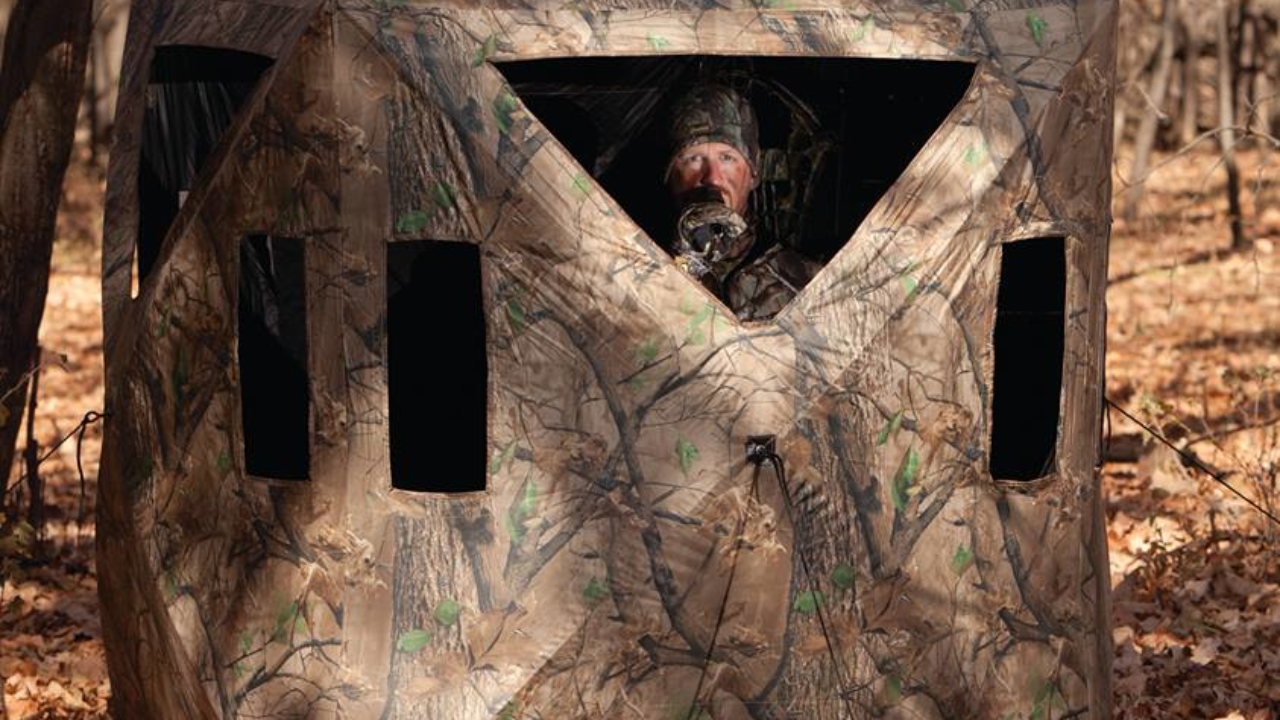 Deer hunting ground blinds discount